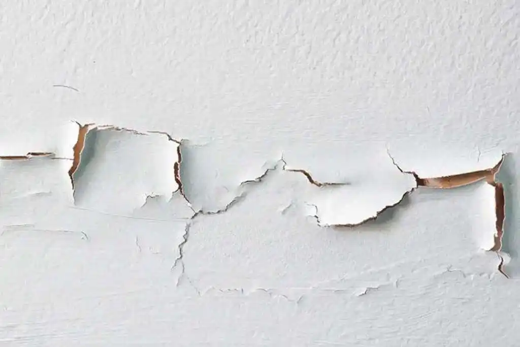 how to fix flaking paint